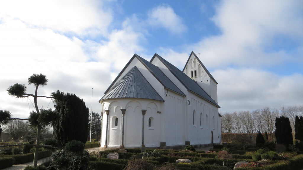 Die Kirche gehörte zum Bistum Ribe. Foto: Charlotte Lindhardt.