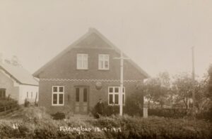 Dansk toldsted Foldingbro 1917