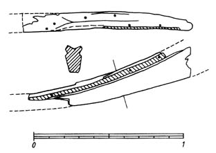 Stævnfragment Grestedbroskibet